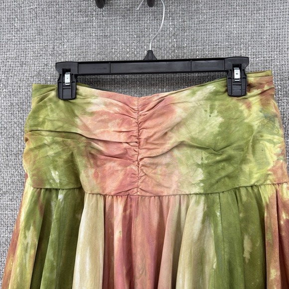 Twelfth Street by Cynthia Vincent Women's Large Tie-dye Ruched Full Maxi Skirt - Picture 12 of 12